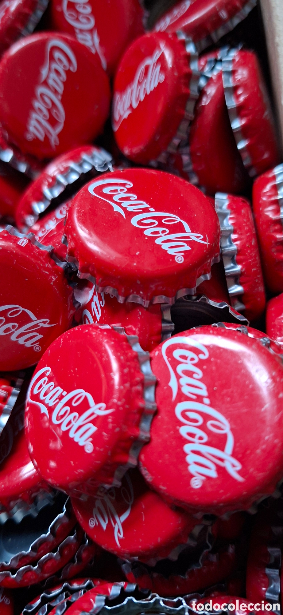 Coleccionismo de Coca-Cola y Pepsi: 100 chapas Coca Cola - Foto 6