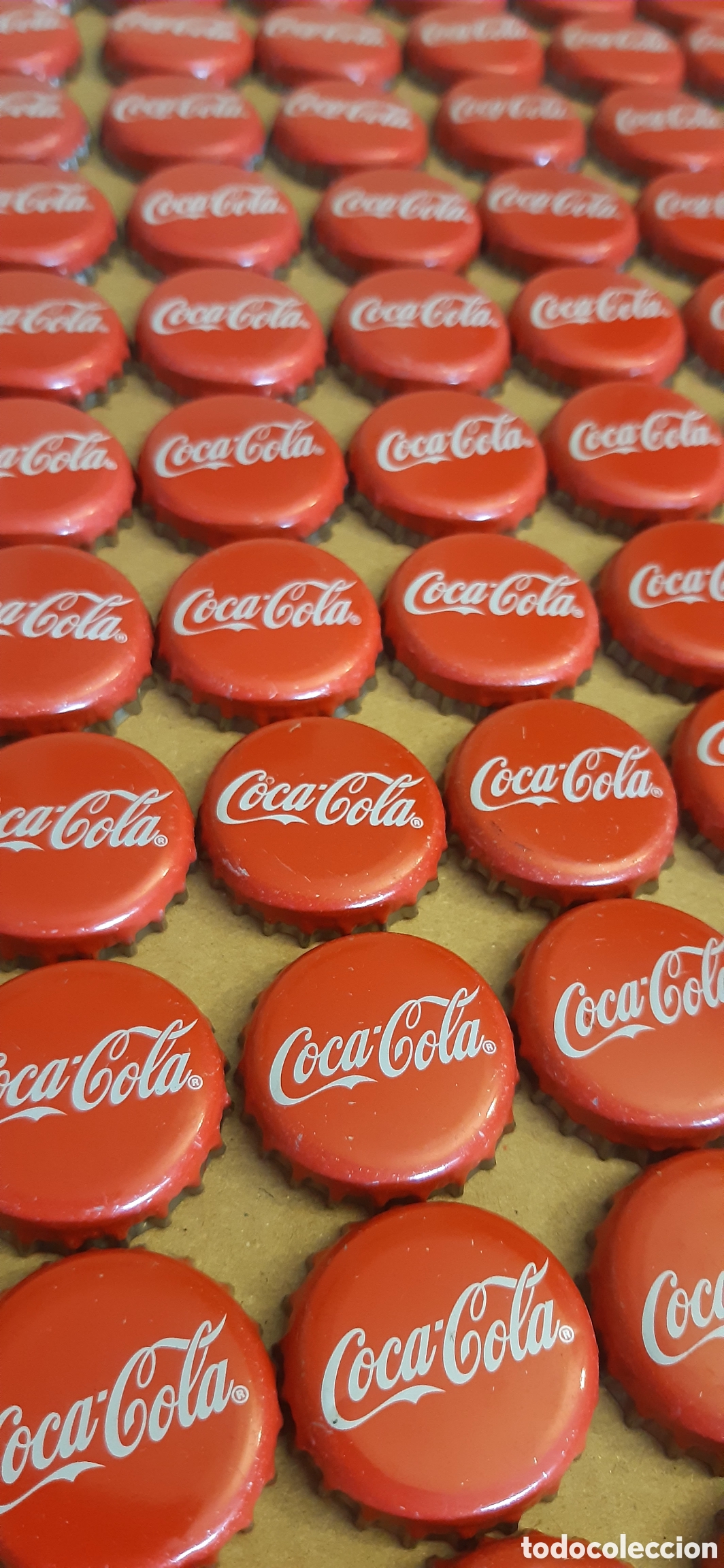Coleccionismo de Coca-Cola y Pepsi: 100 chapas Coca Cola - Foto 9