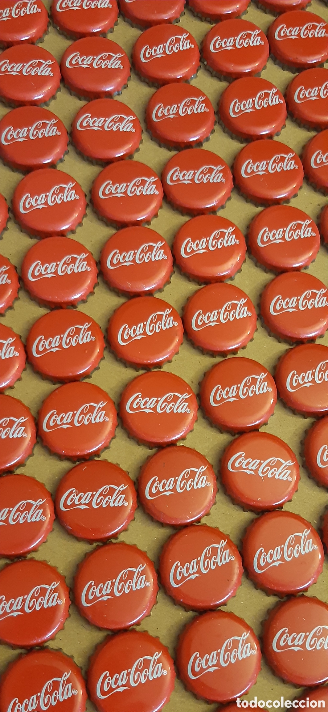 Coleccionismo de Coca-Cola y Pepsi: 100 chapas Coca Cola - Foto 1