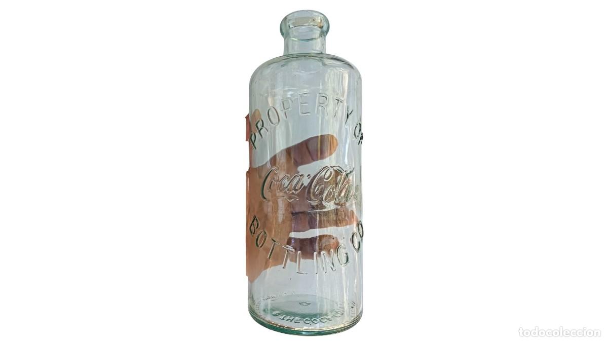 Coleccionismo de Coca-Cola y Pepsi: BOTELLA ANTIGUA COCA-COLA TIPO HUTCHINSON - VIDRIO SOPLADO (1899-1902)