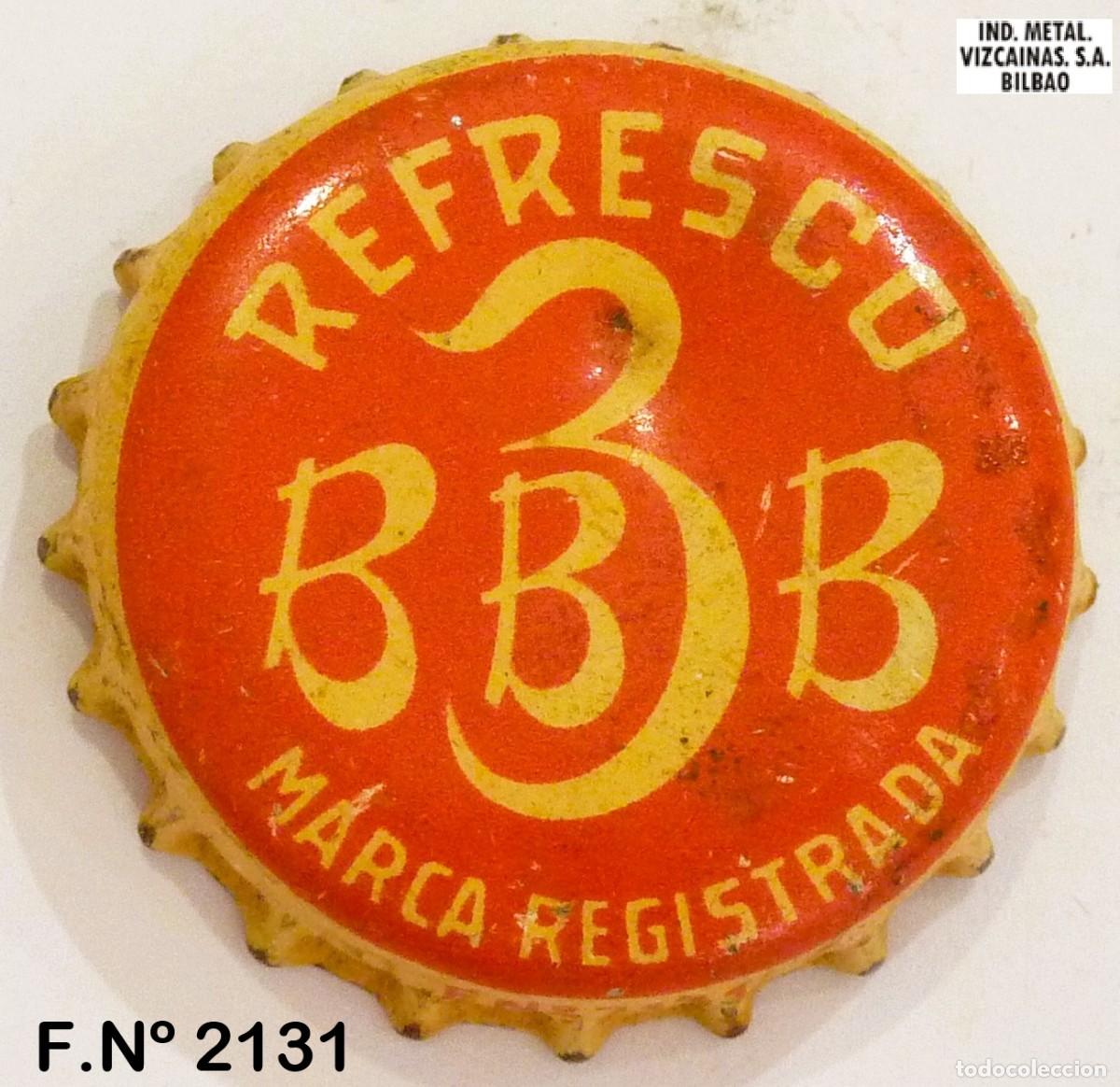 Coleccionismo de Coca-Cola y Pepsi: Chapa Refresco 3 BBB xapa kronkorken tappi bottle cap capsule - JV