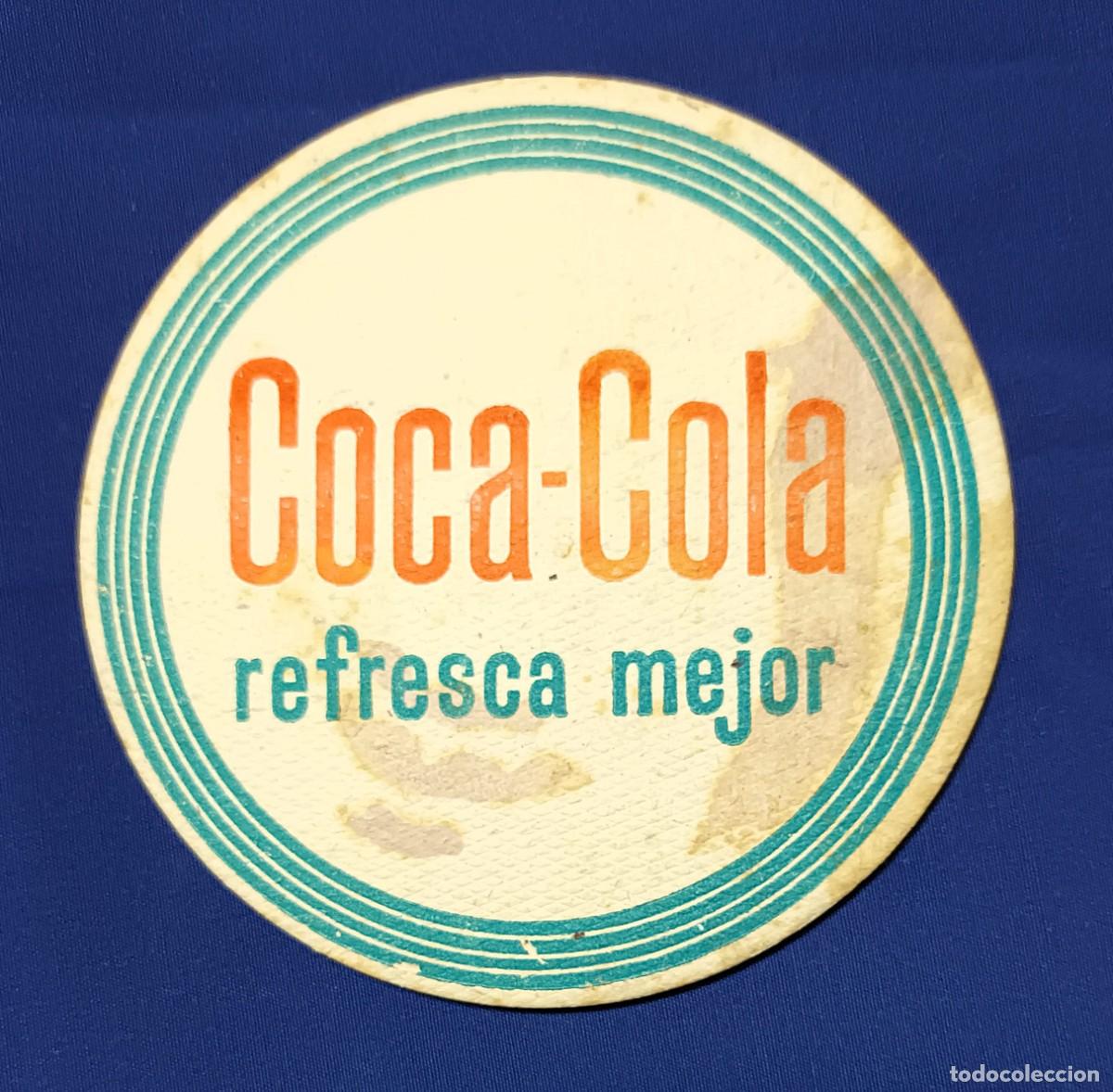 Coleccionismo de Coca-Cola y Pepsi: POSAVASOS COCA-COLA REFRESCA MEJOR