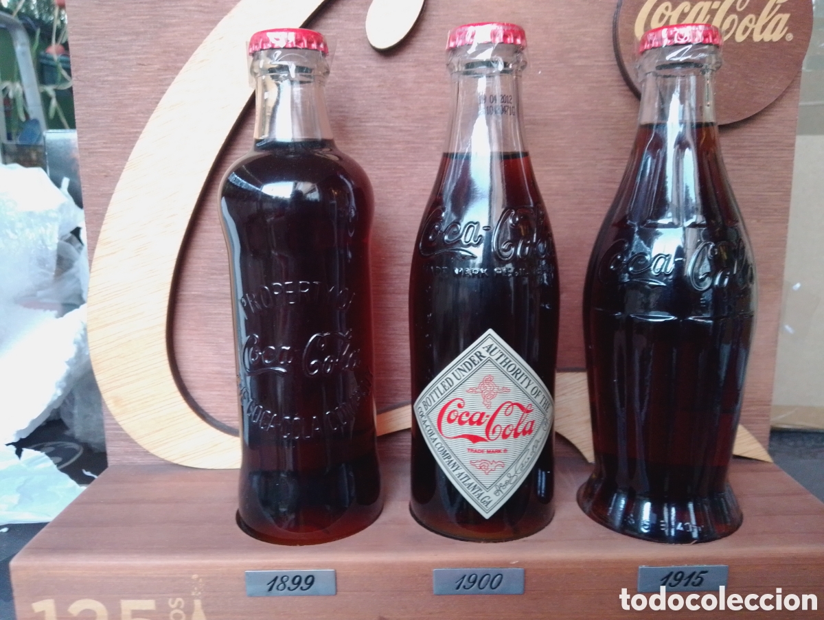 Coleccionismo de Coca-Cola y Pepsi: Magn&iacute;fico Expositor 125 A&ntilde;os Cocacola