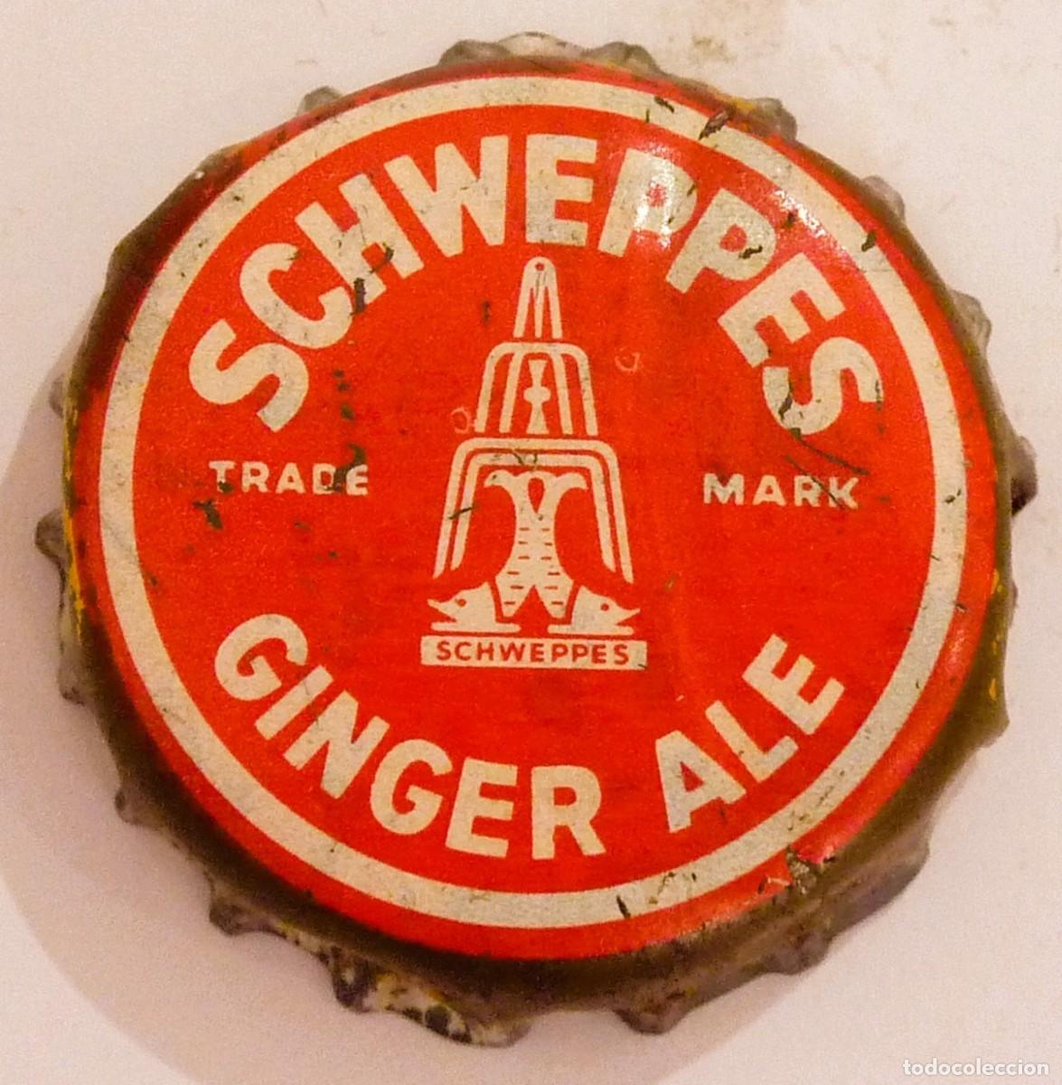 Coleccionismo de Coca-Cola y Pepsi: Chapa SCHWEPPES Ginger Ale xapa kronkorken tappi bottle cap capsule - JV