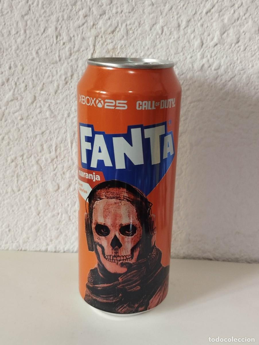 Coleccionismo de Coca-Cola y Pepsi: BOTE - LATA FANTA NARANJA - CALL OF DUTY- EDICION LIMITADA X BOX 500 ML