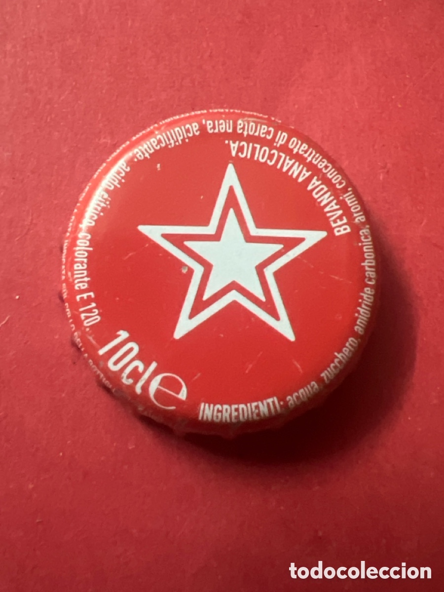 Coleccionismo de Coca-Cola y Pepsi: T4/X86/Q3. CHAPA REFRESCO/SODA - Sanpellegrino S.p.A. - ITALIA