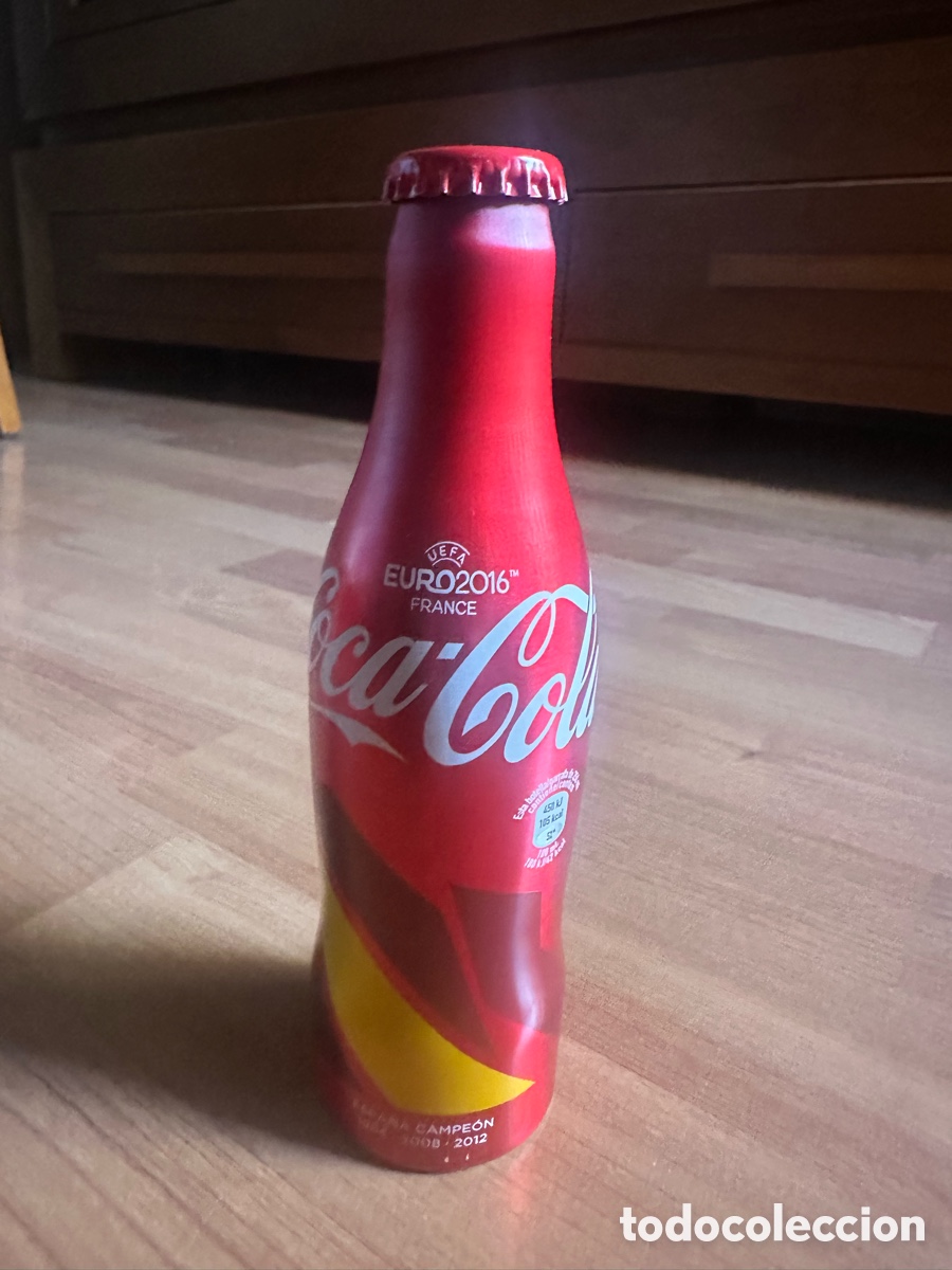 Coleccionismo de Coca-Cola y Pepsi: Botella Coca-Cola Eurocopa 2016