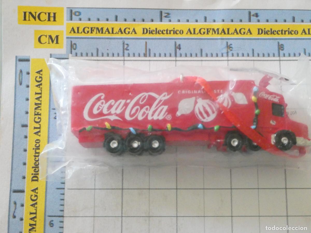 Coleccionismo de Coca-Cola y Pepsi: ADORNO NAVIDE&Ntilde;O &Aacute;RBOL DE NAVIDAD COCA COLA. CAMI&Oacute;N TRAILER COCACOLA. CALIDAD. 50GR
