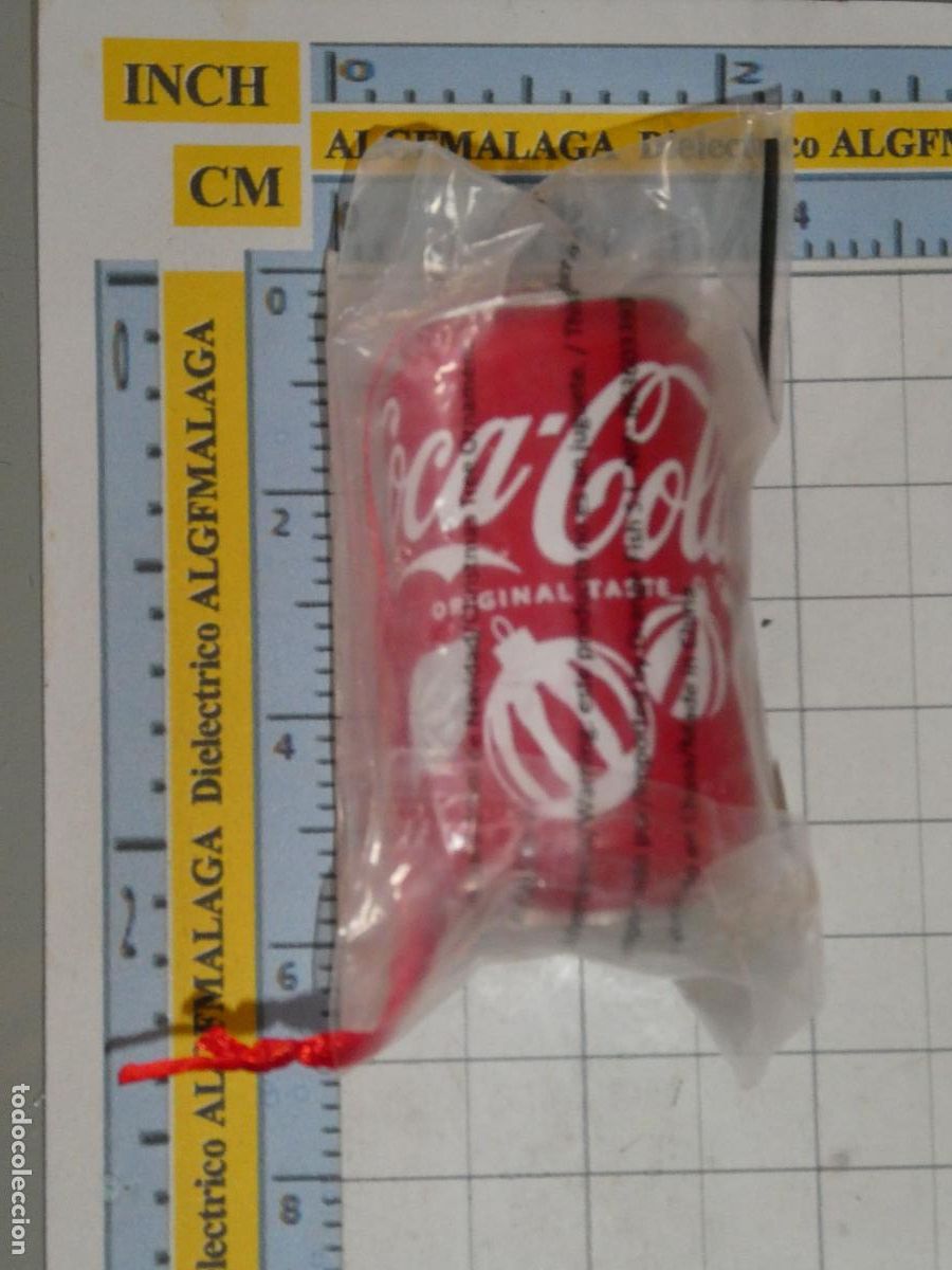 Coleccionismo de Coca-Cola y Pepsi: ADORNO NAVIDE&Ntilde;O &Aacute;RBOL DE NAVIDAD COCA COLA. LATA COCACOLA. CALIDAD. 60GR