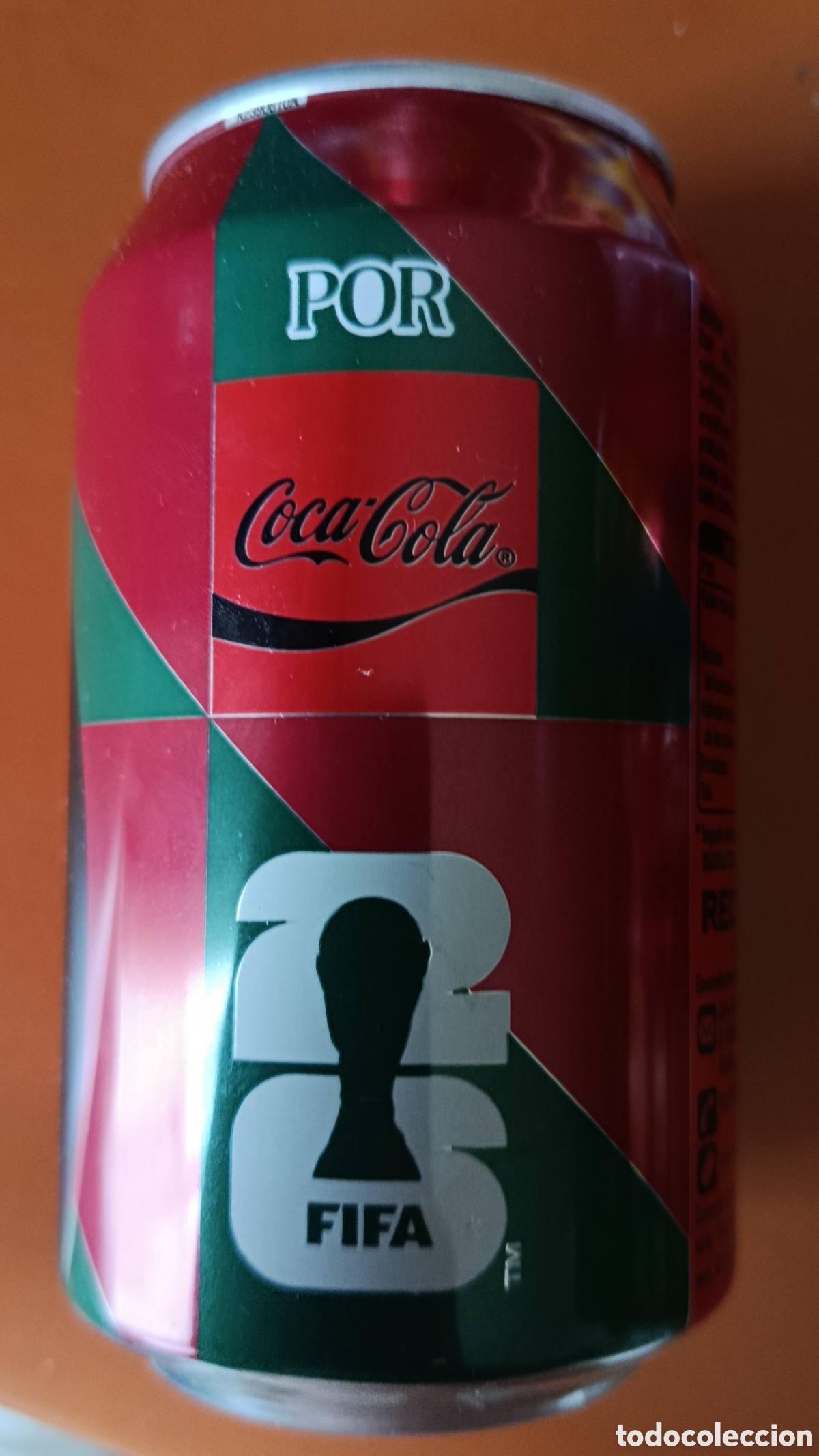 Coleccionismo de Coca-Cola y Pepsi: LATA COCA-COLA MUNDIAL 2026/PORTUGAL (VAC&Iacute;A)