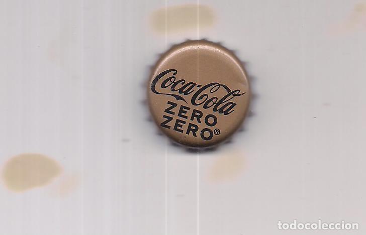 Coleccionismo de Coca-Cola y Pepsi: 1 chapa de Coca-Cola Zero Zero Fact U
