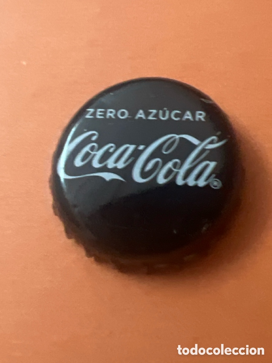 Coleccionismo de Coca-Cola y Pepsi: T4/X91/L4. Chapa o tap&oacute;n corona de Coca-Cola Zero az&uacute;car