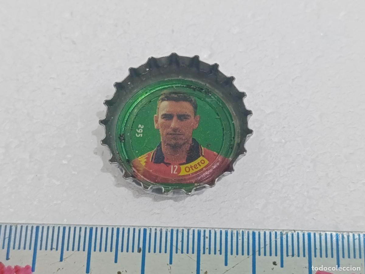 Coleccionismo de Coca-Cola y Pepsi: CHAPA TAPON CORONA COCA COLA - OTERO - SELECCION ESPA&Ntilde;A DE FUTBOL 1996