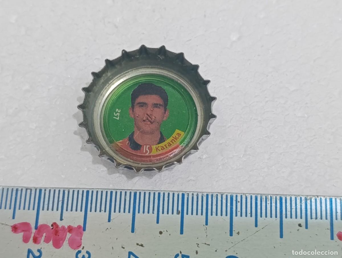 Coleccionismo de Coca-Cola y Pepsi: CHAPA TAPON CORONA COCA COLA - KARANKA - SELECCION ESPA&Ntilde;A DE FUTBOL 1996