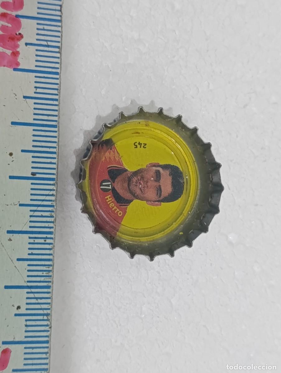 Coleccionismo de Coca-Cola y Pepsi: CHAPA TAPON CORONA COCA COLA - HIERRO - SELECCION ESPA&Ntilde;A DE FUTBOL 1996