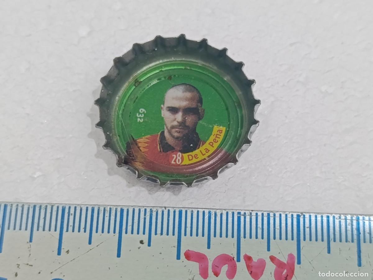 Coleccionismo de Coca-Cola y Pepsi: CHAPA TAPON CORONA COCA COLA - DE LA PE&Ntilde;A - SELECCION ESPA&Ntilde;A DE FUTBOL 1996