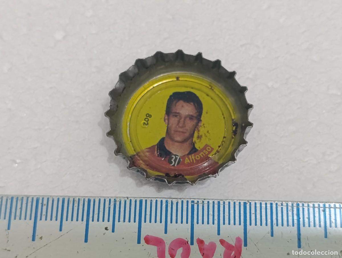 Coleccionismo de Coca-Cola y Pepsi: CHAPA TAPON CORONA COCA COLA - ALFONSO - SELECCION ESPA&Ntilde;A DE FUTBOL 1996