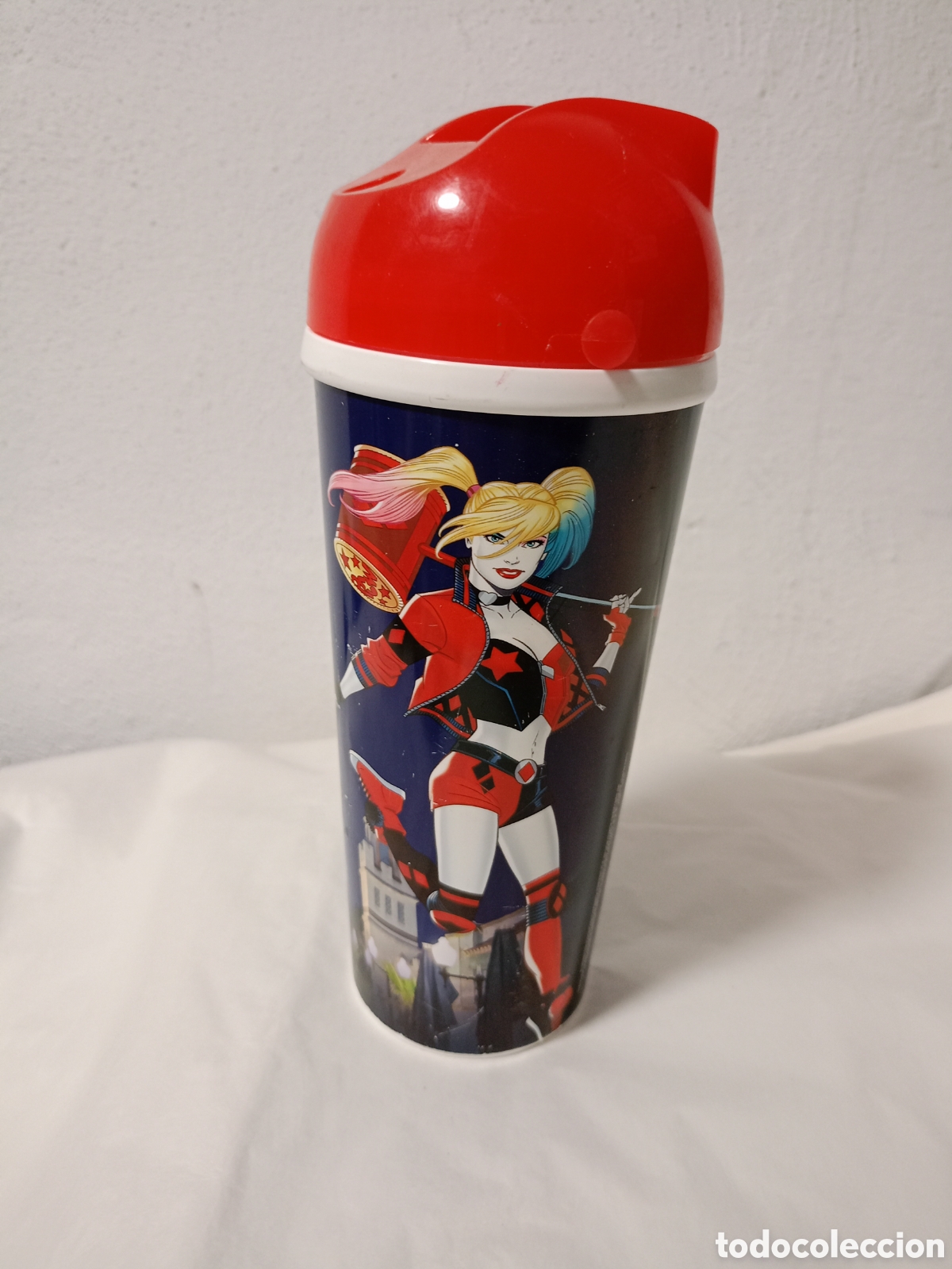 Coleccionismo de Coca-Cola y Pepsi: Vaso Coca cola Harley Quinn