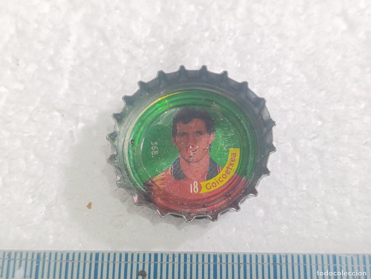 Coleccionismo de Coca-Cola y Pepsi: GOIKOETXEA - CHAPA TAPON CORONA COCA COLA - SELECCION ESPA&Ntilde;A DE FUTBOL 1996