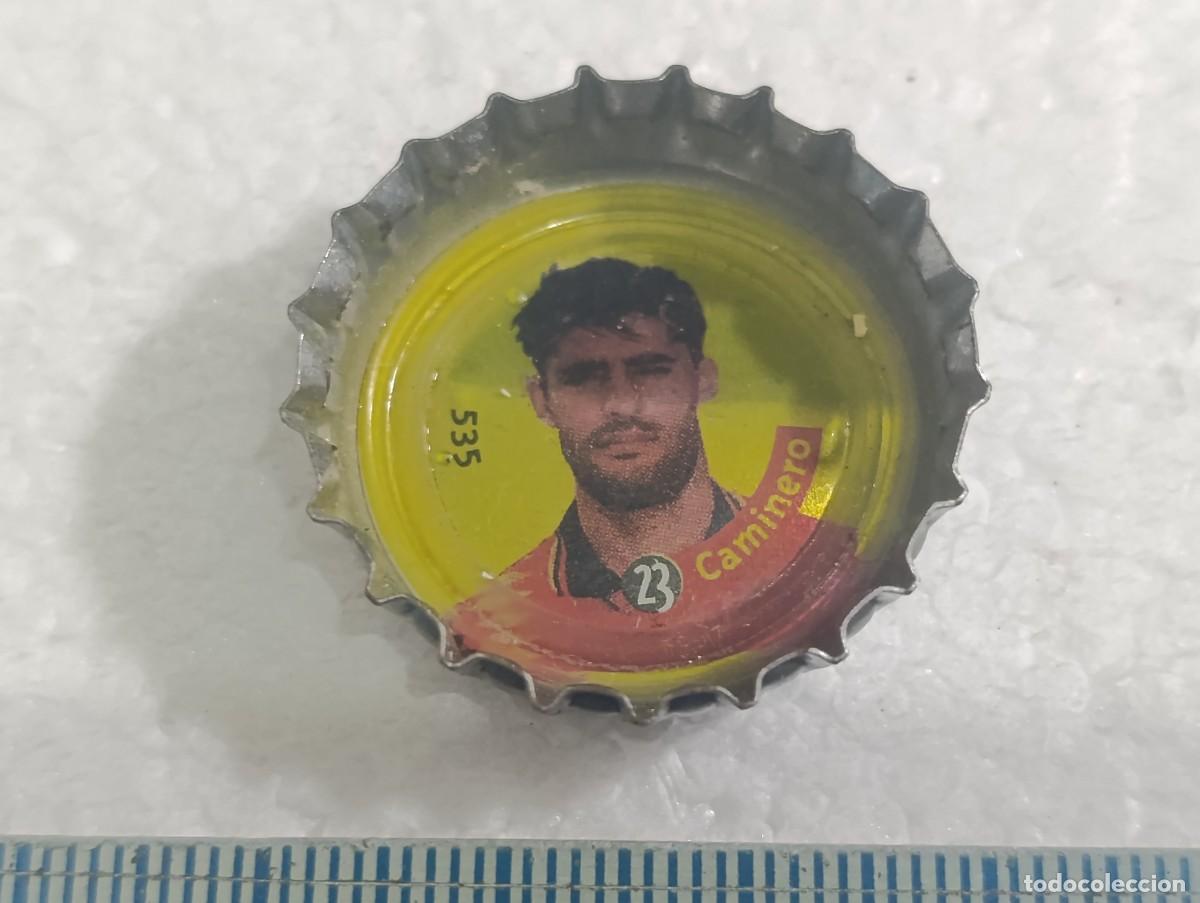Coleccionismo de Coca-Cola y Pepsi: CAMINERO - CHAPA TAPON CORONA COCA COLA - SELECCION ESPA&Ntilde;A DE FUTBOL 1996