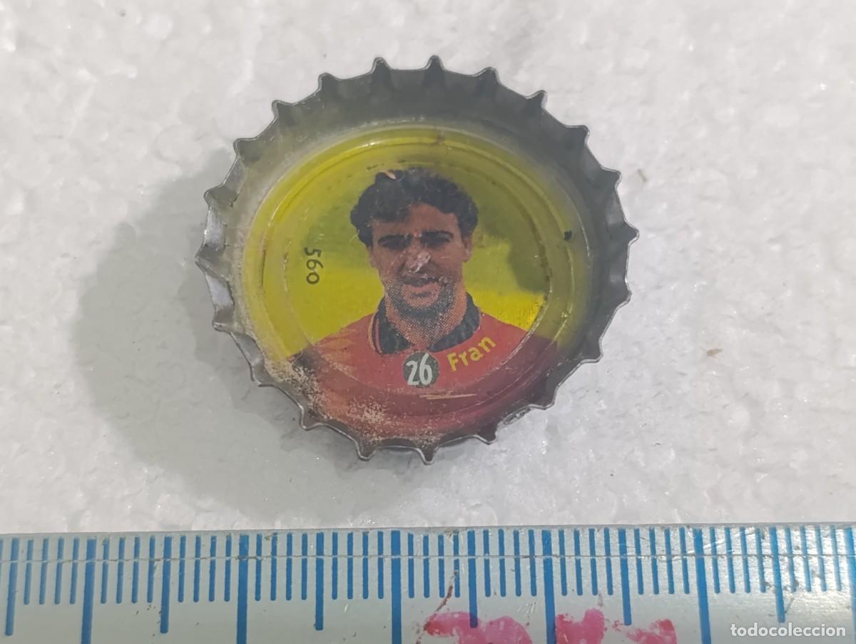 Coleccionismo de Coca-Cola y Pepsi: FRAN - CHAPA TAPON CORONA COCA COLA - SELECCION ESPA&Ntilde;A DE FUTBOL 1996