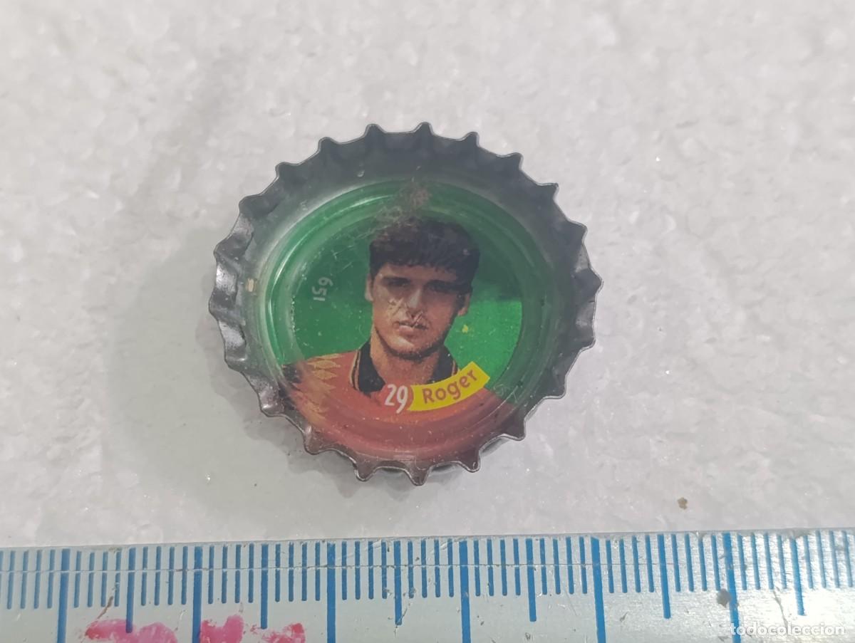 Coleccionismo de Coca-Cola y Pepsi: ROGER - CHAPA TAPON CORONA COCA COLA - SELECCION ESPA&Ntilde;A DE FUTBOL 1996