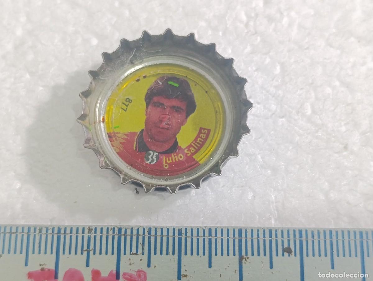 Coleccionismo de Coca-Cola y Pepsi: J. SALINAS - CHAPA TAPON CORONA COCA COLA - SELECCION ESPA&Ntilde;A DE FUTBOL 1996