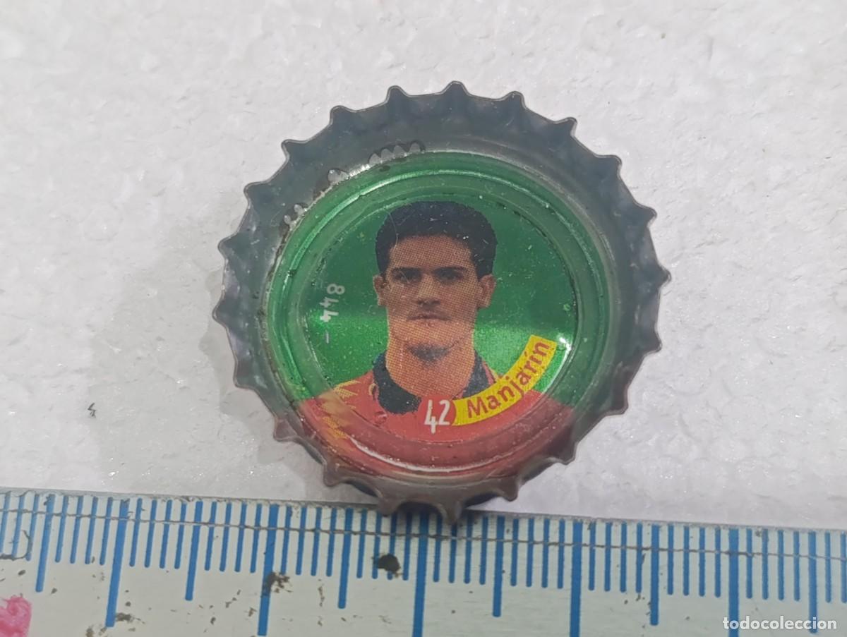Coleccionismo de Coca-Cola y Pepsi: MANJARIN - CHAPA TAPON CORONA COCA COLA - SELECCION ESPA&Ntilde;A DE FUTBOL 1996