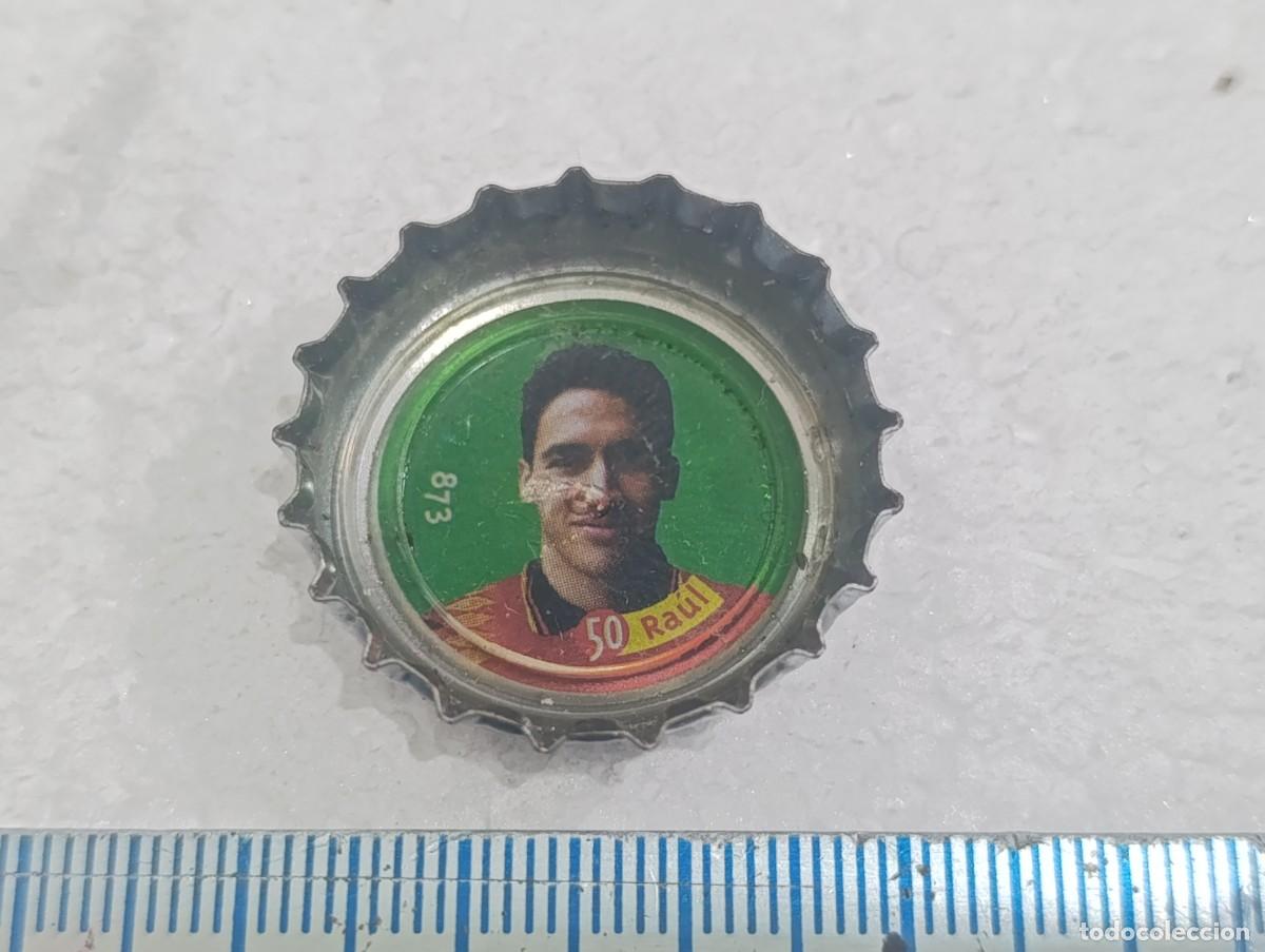 Coleccionismo de Coca-Cola y Pepsi: RAUL - CHAPA TAPON CORONA COCA COLA - SELECCION ESPA&Ntilde;A DE FUTBOL 1996