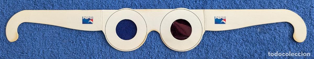 Coleccionismo de Coca-Cola y Pepsi: Gafas 3D - Anaglifos - Pepsi