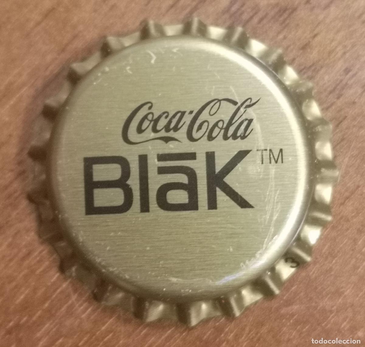 Coleccionismo de Coca-Cola y Pepsi: CHAPA TAP&Oacute;N CORONA ( nueva sin uso ) - COCA COLA BlāK - FRANCIA ( Corcega )