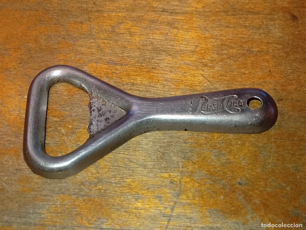 Coleccionismo de Coca-Cola y Pepsi: RARO ABRIDOR PEPSI COLA ABRE BOTELLAS CHAPAS PEQUE&Ntilde;O CHAPERO VINTAGE