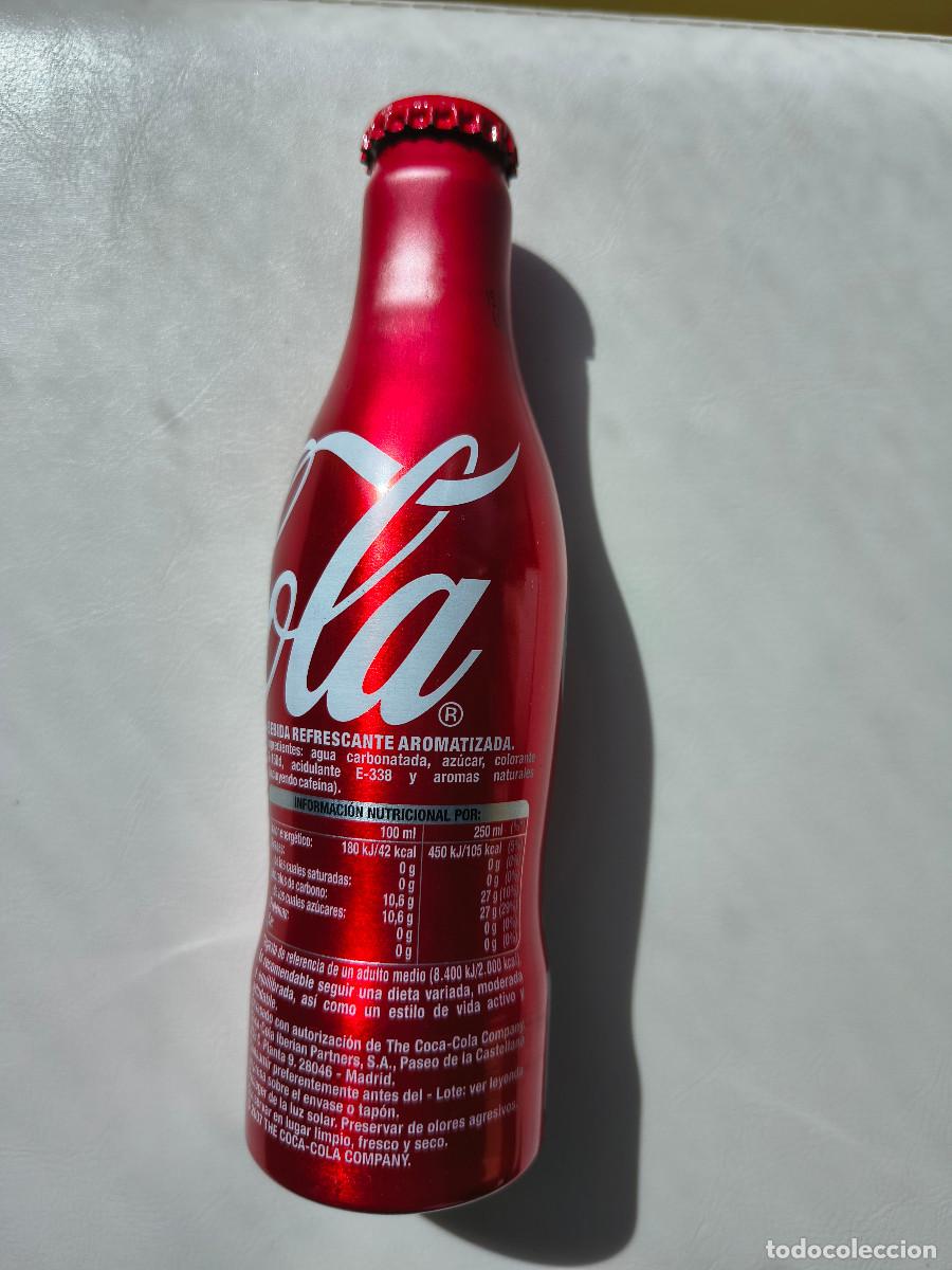 Coleccionismo de Coca-Cola y Pepsi: Botella de Coca cola de metal - Foto 2