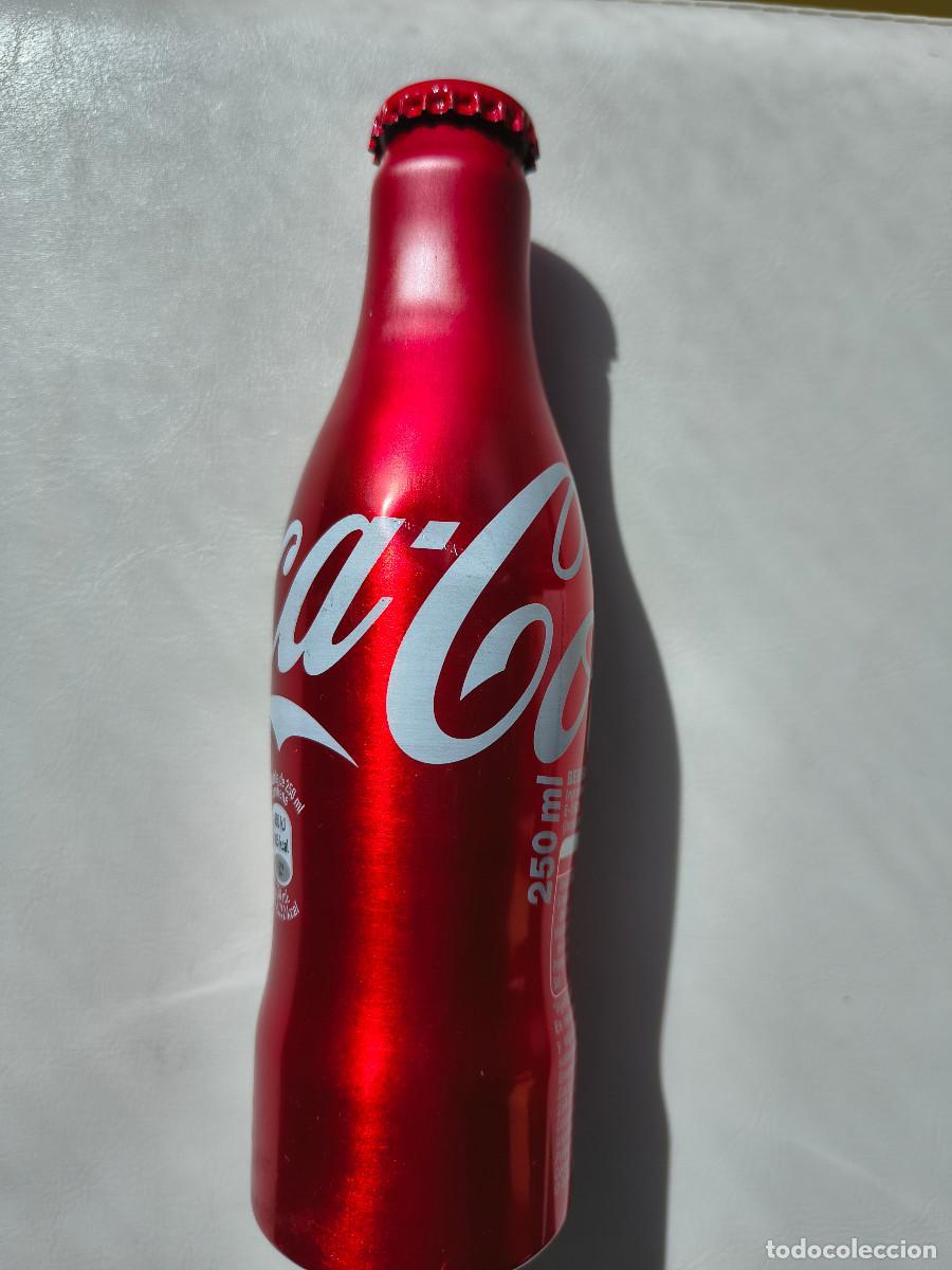 Coleccionismo de Coca-Cola y Pepsi: Botella de Coca cola de metal - Foto 3