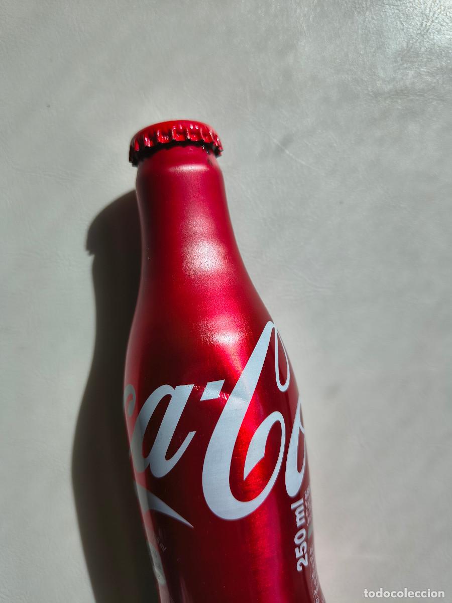 Coleccionismo de Coca-Cola y Pepsi: Botella de Coca cola de metal - Foto 4