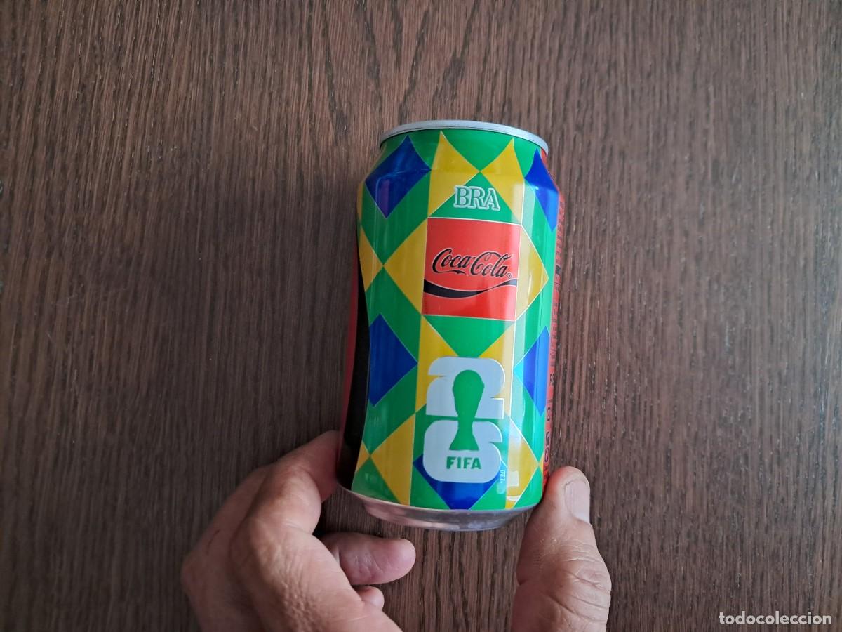Coleccionismo de Coca-Cola y Pepsi: lata de coca cola vac&iacute;a, mundial de futbol 2026. FIFA