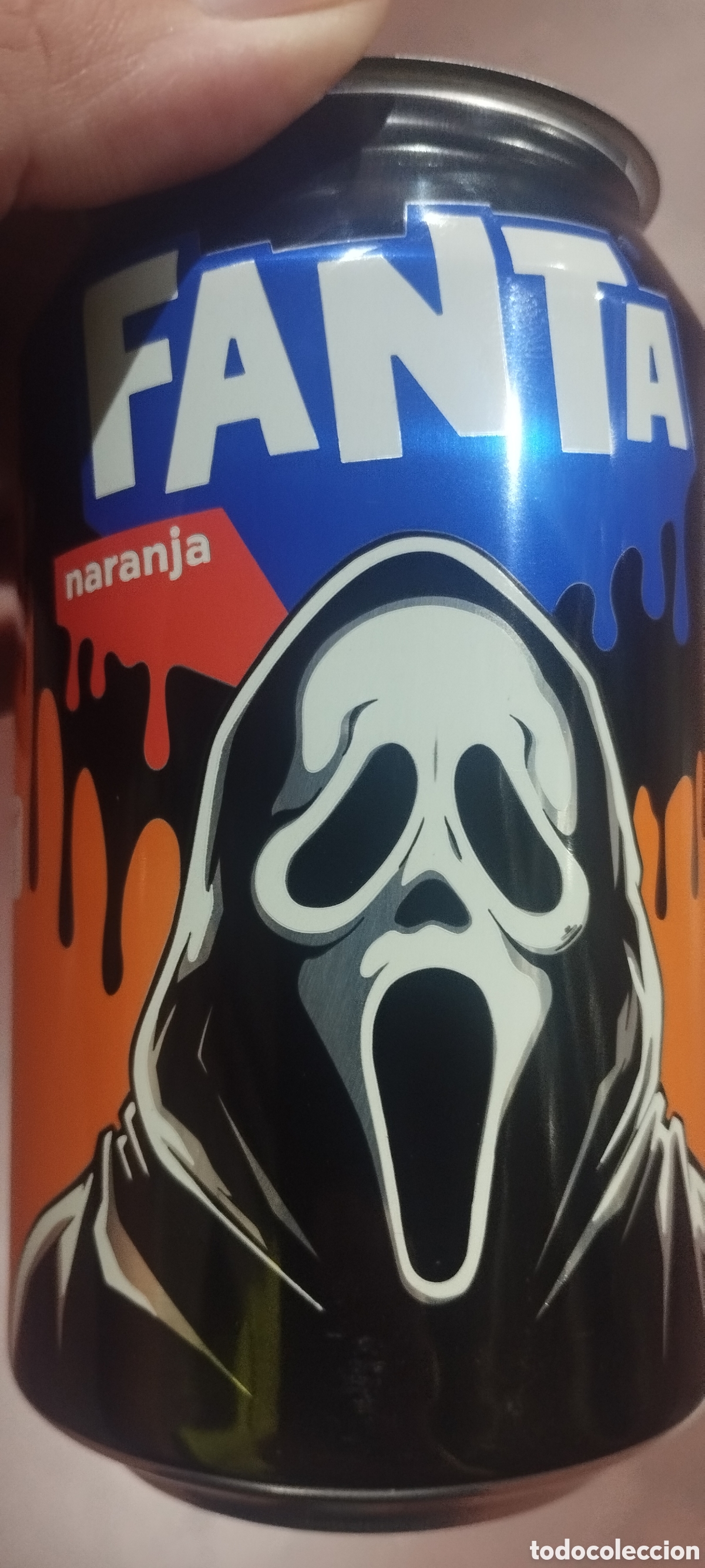 Coleccionismo de Coca-Cola y Pepsi: Lata vac&iacute;a Scream para coleccionista