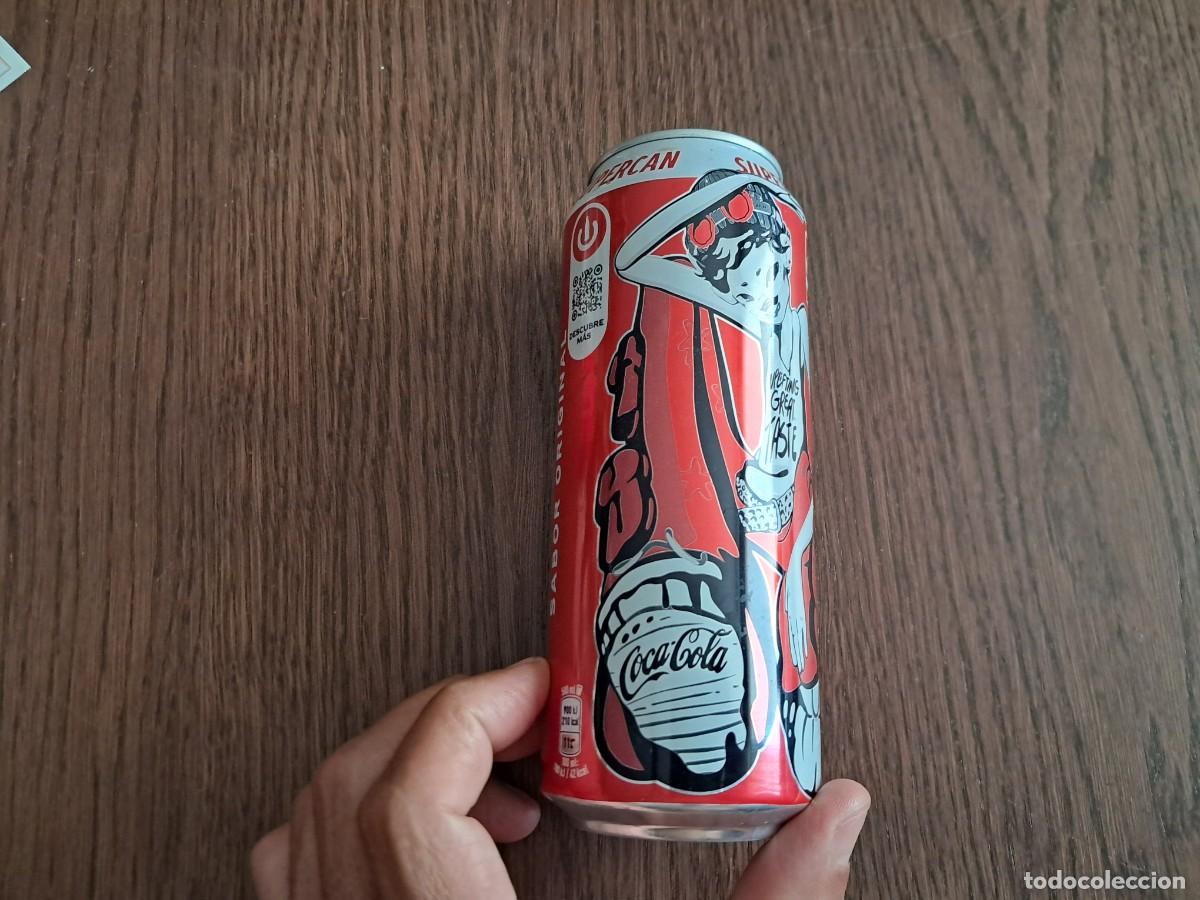Coleccionismo de Coca-Cola y Pepsi: lata de coca cola vac&iacute;a, supercan, 500 ml.