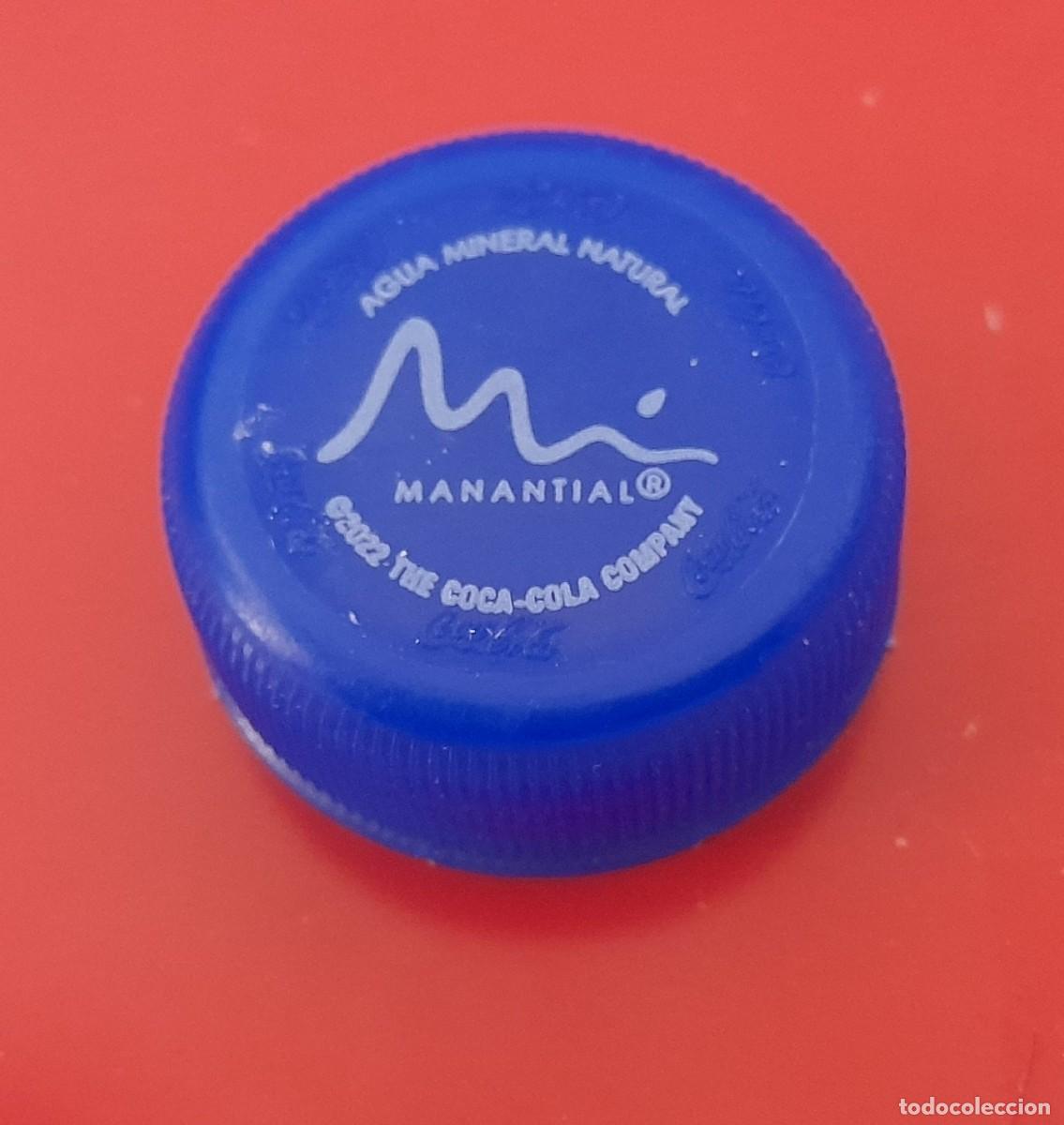 Coleccionismo de Coca-Cola y Pepsi: Tap&oacute;n rosca Agua Manantial de Coca-Cola Company - Colombia (2026)