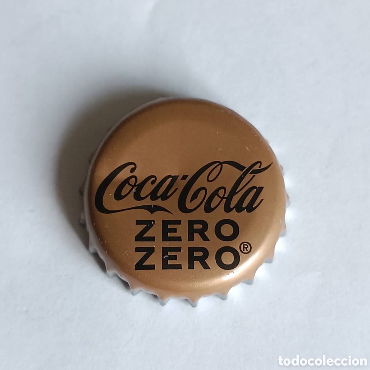 Coleccionismo de Coca-Cola y Pepsi: Chapa Cocacola zero zero fabricante U