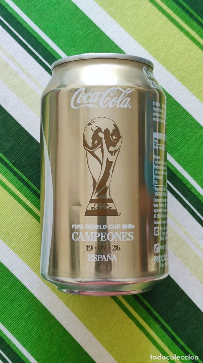 Coleccionismo de Coca-Cola y Pepsi: LATA VACIA COCA-COLA - MUNDIAL FUTBOL 2026 FIFA WORLD CUP - CAMPEONES ESPA&Ntilde;A