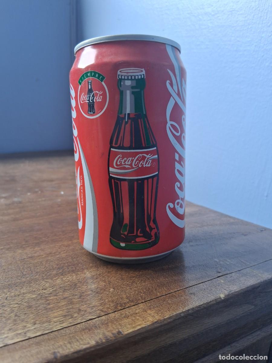 Coleccionismo de Coca-Cola y Pepsi: Lata coca cola edici&oacute;n botella a&ntilde;o 1994 Espa&ntilde;a cobega Barcelona