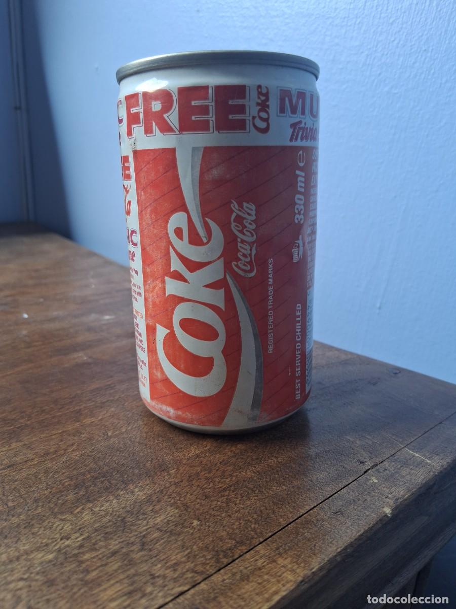 Coleccionismo de Coca-Cola y Pepsi: lata de COCA COLA edici&oacute;n Juego de m&uacute;sica Music Reino Unido e Irlanda Trivia Game