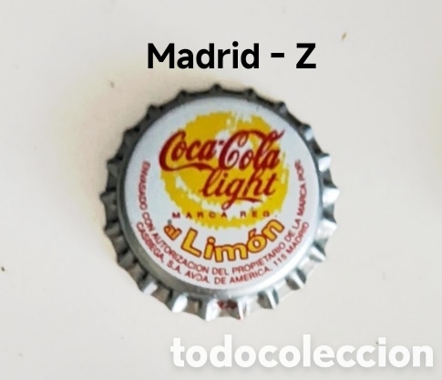 Coleccionismo de Coca-Cola y Pepsi: Chapa corona sin usar de Espa&ntilde;a
