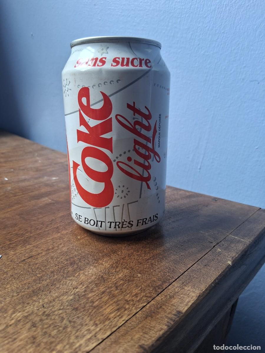 Coleccionismo de Coca-Cola y Pepsi: Lata de Francia COCA COLA Light