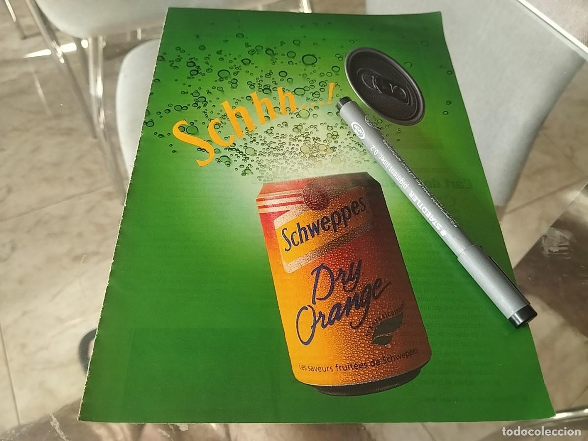 Coleccionismo de Coca-Cola y Pepsi: SCHWEPPES DRY ORANGE ANUNCIO PUBLICIDAD REVISTA FRANCESA 1995