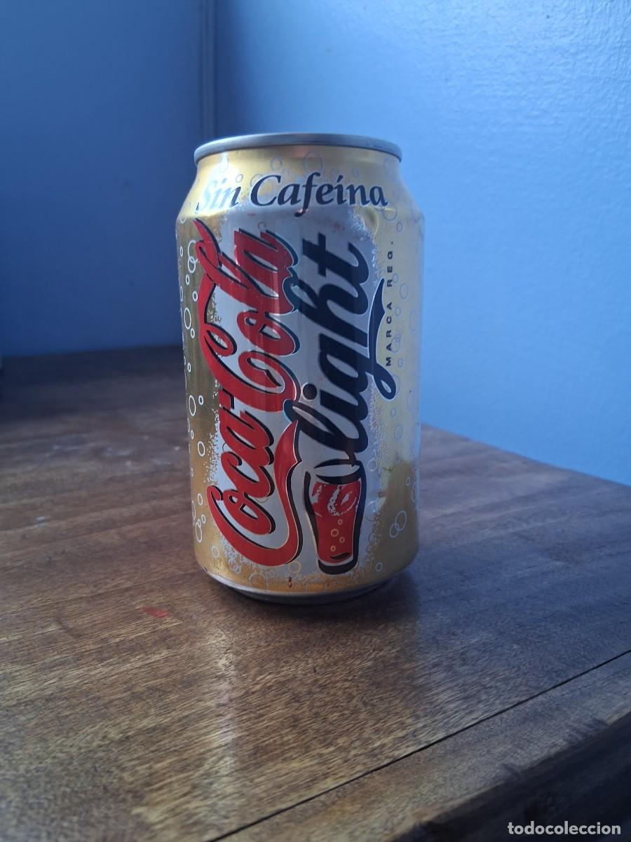 Coleccionismo de Coca-Cola y Pepsi: LATA COCA COLA LIGHT SIN CAFEINA fabrica de Madrid Espa&ntilde;a