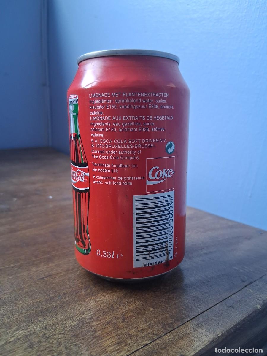 Coleccionismo de Coca-Cola y Pepsi: Lata de coca cola de B&eacute;lgica - Foto 2
