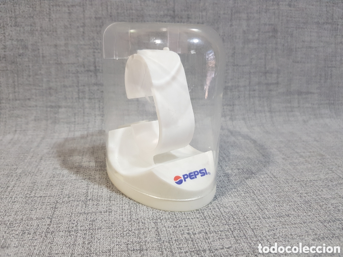 Coleccionismo de Coca-Cola y Pepsi: PEPSI EXPOSITOR ESTUCHE PROMOCIONAL PARA RELOJ DE PULSERA CON ESFERA DIGITAL VINTAGE A&Ntilde;OS 90