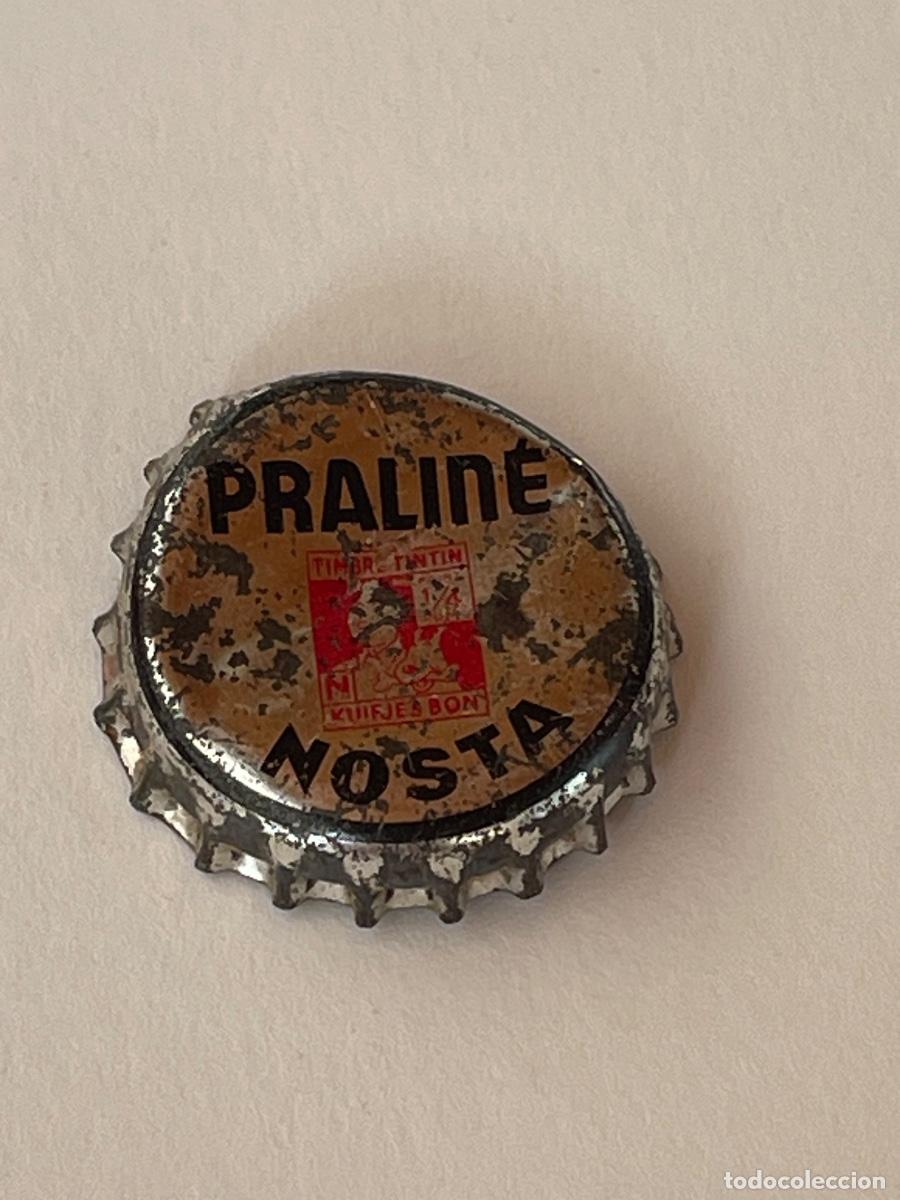 Coleccionismo de Coca-Cola y Pepsi: CHAPA CORONA PRALINE NOSTA TINT&Iacute;N MILU corcho